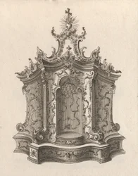 Design for a Tabernacle, Plate 1 from the series 
