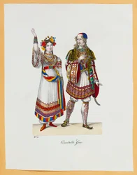 A Collection of Fancy Dress Costumes, 1827