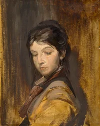 Unknown Girl, Wilhelm Busch