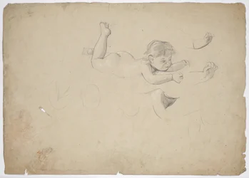 Study of a Reclining Child