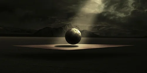 Surreal Floating Orb