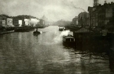 The Fontanka River in St Petersburg, Russia, 1900s