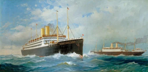 F. Pansing, Portraits of Ocean Liners