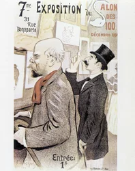 Verlaine - Poster for the Painting Salon, Circa 1894