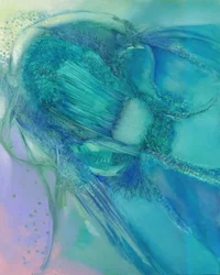 Abstract Aqua Flow
