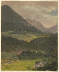 Bavarian Alps Landscape