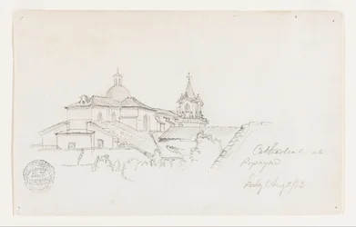 Cathedral at Popayan, Colombia