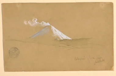 Cotopaxi from near Ambato, Ecuador