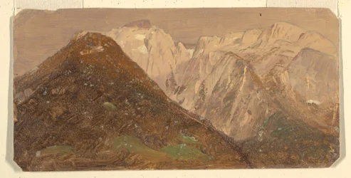 Alpine Landscape (probably Switzerland), 1868