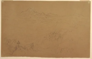 Andes Landscape, July 1853