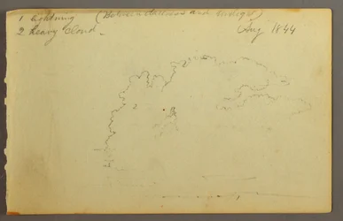 Cloud Study, 1844