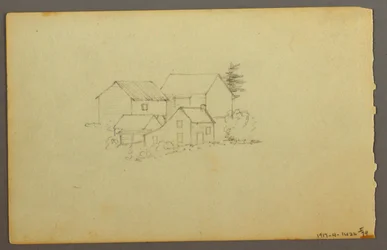 Drawing, Cloud Study, 1844