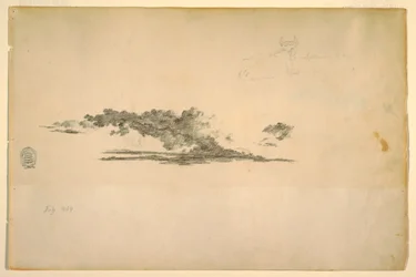 Cow, clouds, July and September 1844
