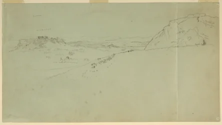 Distant View of North Side of the Acropolis, 1869