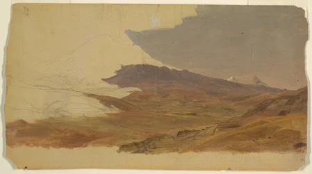 Ecuador, Mountain (possibly Chimborazo), 1853
