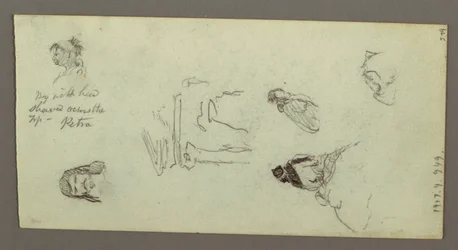 Figure Studies, Ridge, Possibly 1868