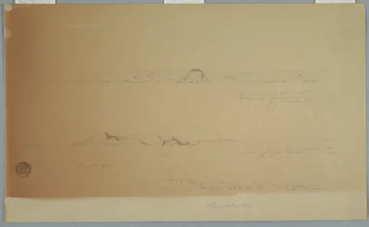 Landscape Near Fogo Island, Brimstone, Head, Change Island Rocks, July 2, 1869