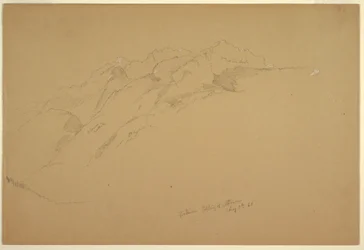Landscapes between Golling and Abtenau, August 5, 1868