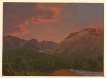 Mountain Landscape at Sunset, 1865