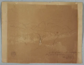Mountainous Landscape with a Waterfall, near Tuquerres, Colombia, August 1853