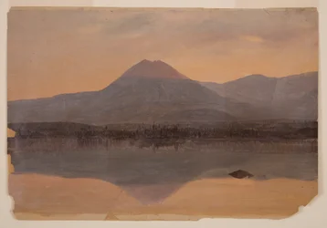 Mt. Katahdin from Lake Katahdin, 1860–70