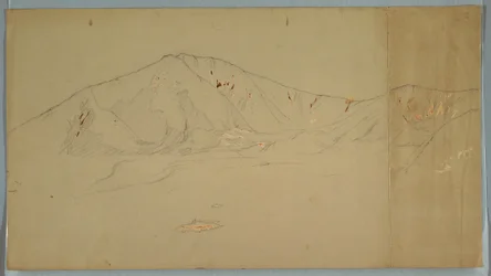 Mt. Katahdin from Southeast; Verso: Mt. Katahdin, 1876–78
