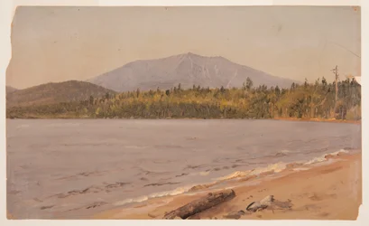 Mt. Katahdin from Togue Pond, possibly 1878