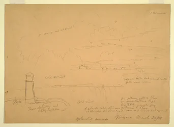 Niagara Falls, Terrapin Point, March 20, 1856