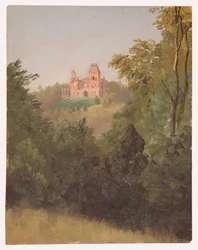Olana from the Southwest, ca. 1872