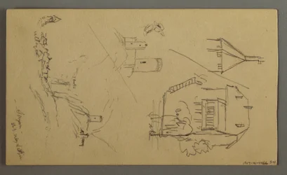 Plant Studies, Plant-Notes, Waterfall, 1868