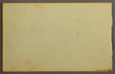 Plant Study, Faces, possibly 1844