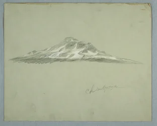 Snow-covered Peak of Mount Chimborazo, Ecuador, July 1857