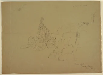 Statue Rock, September 1851