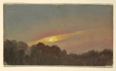 Sunset, 1865–66