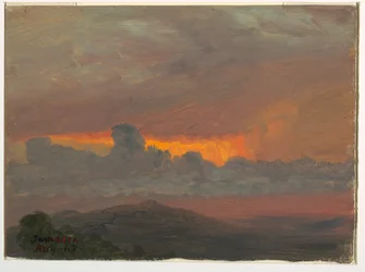 Sunset, August 1865