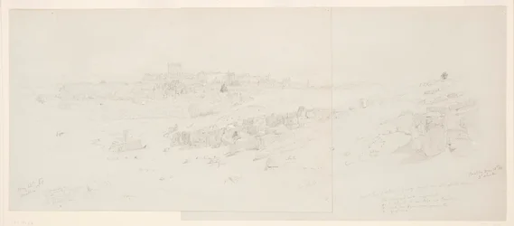 Temples at Morning, Baalbek, May 12, 1868