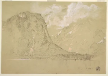 The Königssee and Schrainbach Falls, July 1868