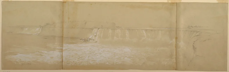The Niagara Falls, September or October 1856