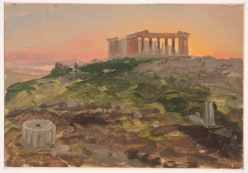 The Parthenon from the Southeast, April 1869