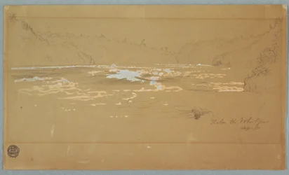 The River "Below the Whirlpool", September 1858