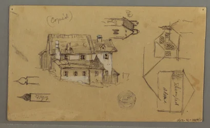 Timber House, Sky, Austria, August 1, 1868