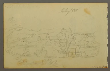 Trees, Cow, 1844