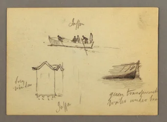 Twelve Figure Sketches, Joffa, Palestine, 1868