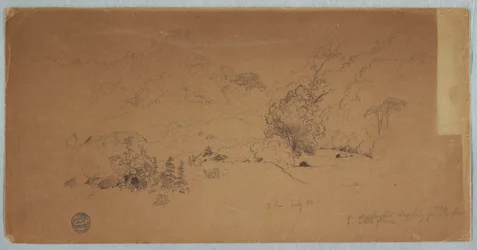 View of Toche, Colombia, July 1853