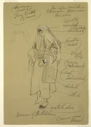 Woman of Bethlehem, 1868