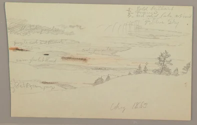 Wooded Slope, Hill Country, 1863