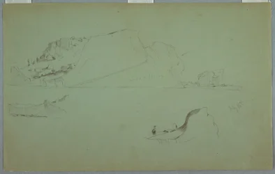 Floating Icebergs, July 15, 1859