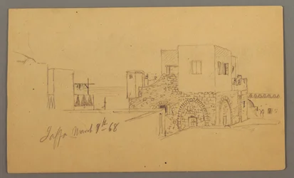Jaffa Street Corner, Palestine [Tel Aviv, Israel]