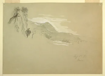 Landscape near Huino, Mexico