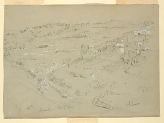 Mount of Olives, Bethany, Siloam, and Jerusalem, Palestine